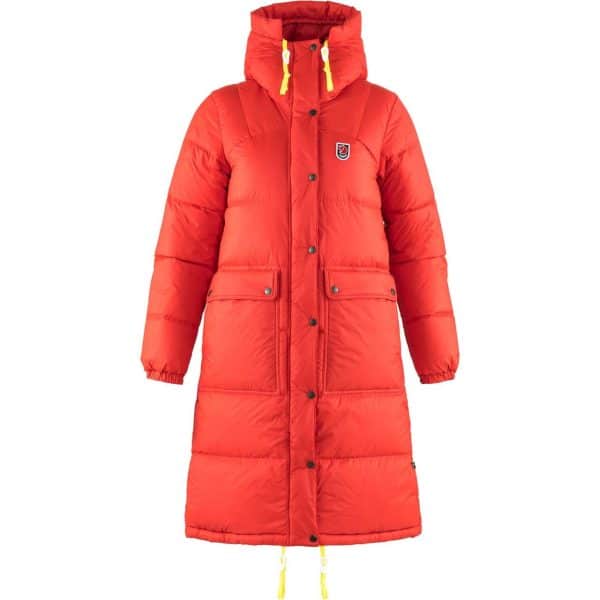 Fjällräven Womens Expedition Long Down Parka (RED (TRUE RED/334) Large (L))
