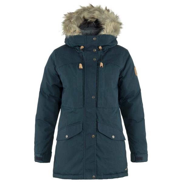 Fjällräven Womens Singi Down Jacket (Blå (DARK NAVY/555) Large)