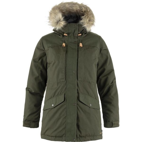 Fjällräven Womens Singi Down Jacket (Grøn (DEEP FOREST/662) Large)