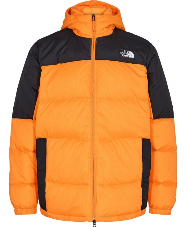 M Diablo Down Hoodie Cone Orange/tn