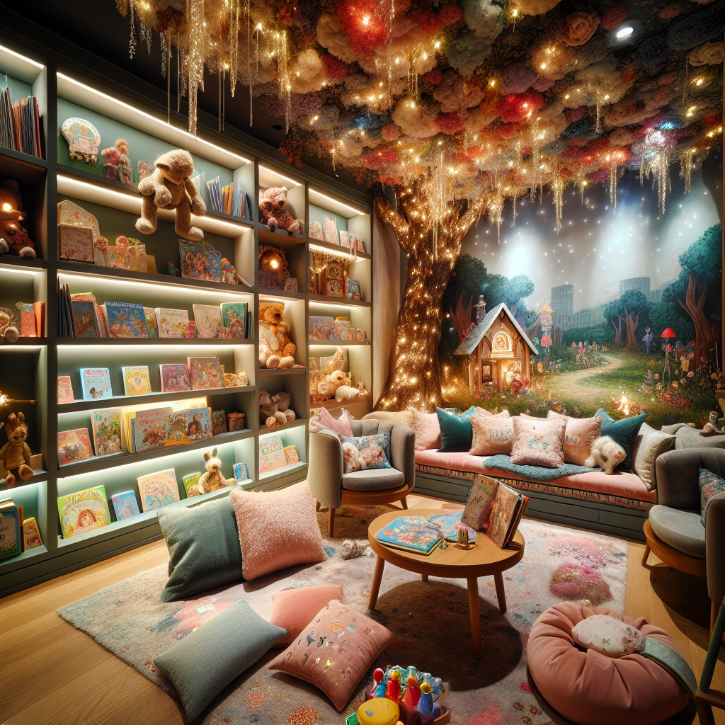 Magiske hjørner: Skab læsehuler og eventyrlige legeområder